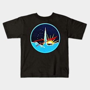 Black Panther Art - NASA Space Badge 19 Kids T-Shirt